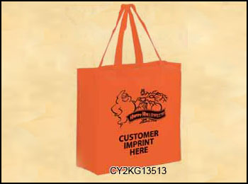 Custom Printed Halloween Tote Bag, Little Thunder